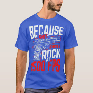 Camiseta Rock a 2500 FPS regalo de municiones de rifa