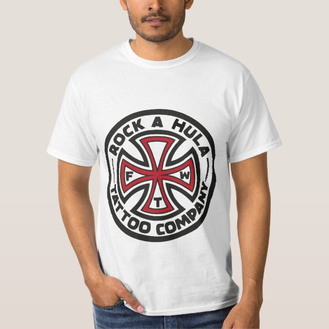 Camiseta Rock a Hula Tattoo (Anverso)