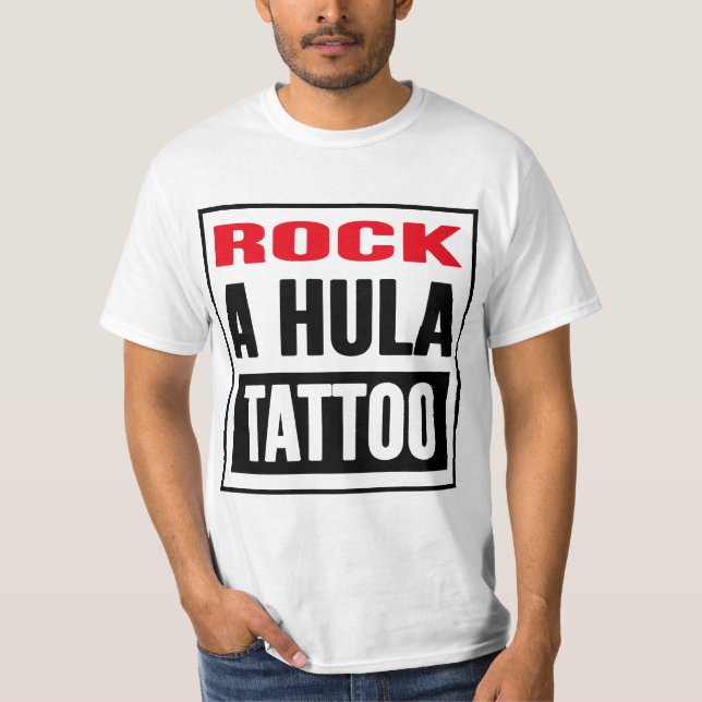 Camiseta Rock a Hula Tattoo (Anverso)