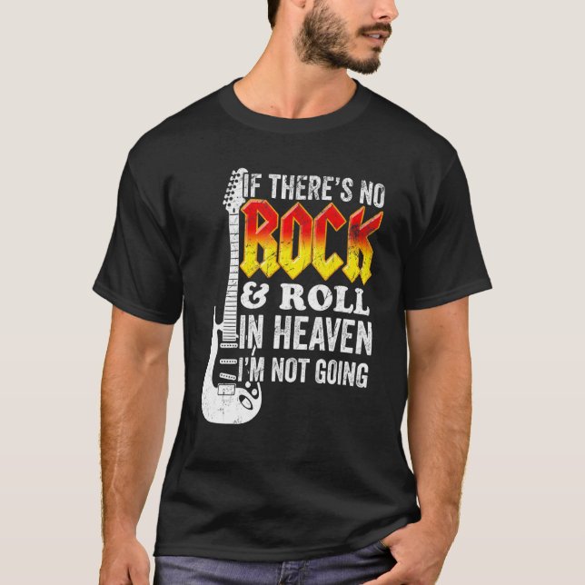 Camiseta Rock and Roll (Anverso)