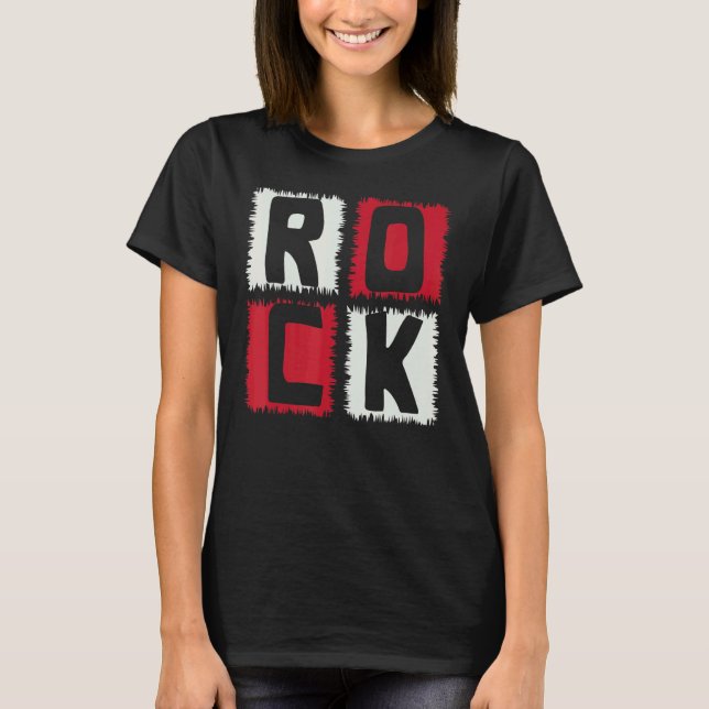 Camiseta Rock And Roll (Anverso)