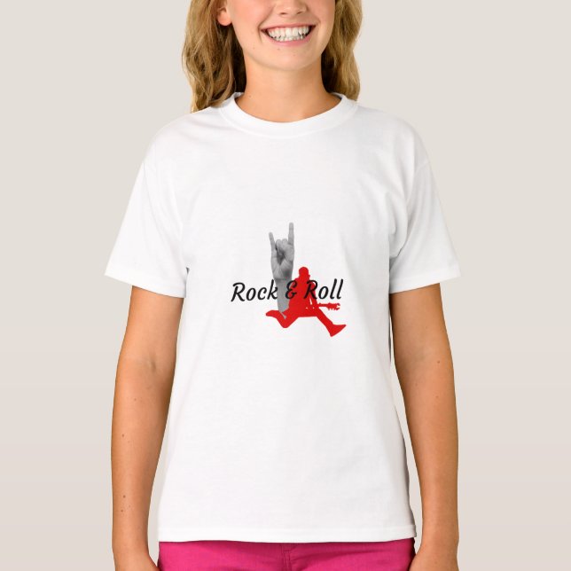 Camiseta Rock And Roll (Anverso)