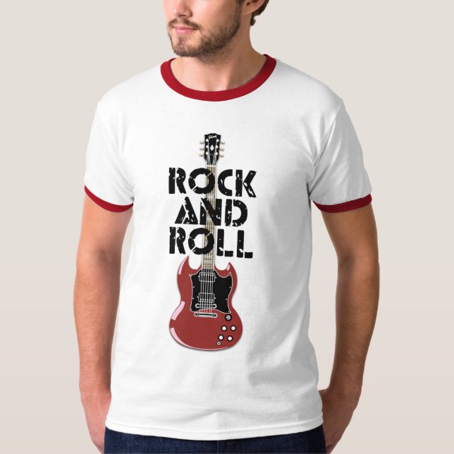 Camiseta Rock-and-roll (Anverso)