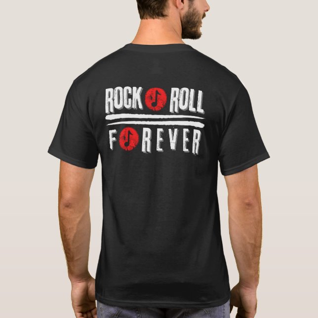 Camiseta Rock And Roll (Reverso)