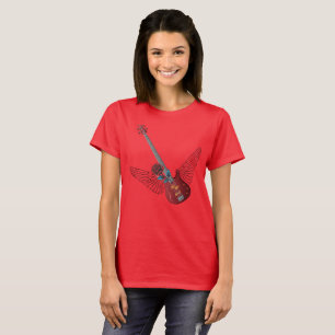 Camiseta Rock and Roll Angel Bass