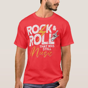 Camiseta Rock And Roll - Guitarra Electrónica Rock1057