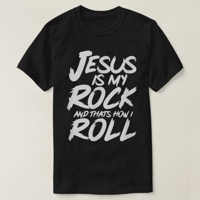 Camiseta Rock And Roll Jesus Christian Band Rock Concert - (Diseño del anverso)
