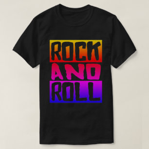 Camiseta Rock-and-roll retro