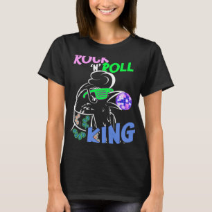 Camiseta Rock and Roll Retro Raven King 70 Música de los 80