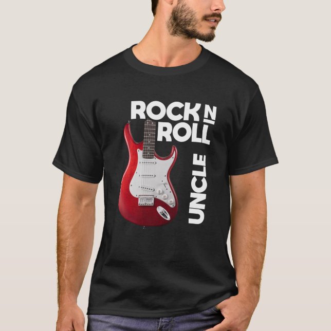 Camiseta Rock and Roll Uncle (Anverso)