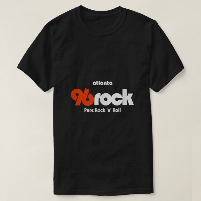 Camiseta Rock Atlanta Dark (Diseño del anverso)