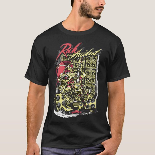 Camiseta Rock Auident (Anverso)