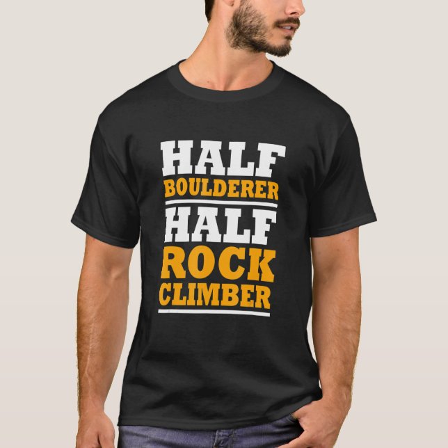Camiseta Rock Boulderer Mitropeador Boulderer Rock B (Anverso)