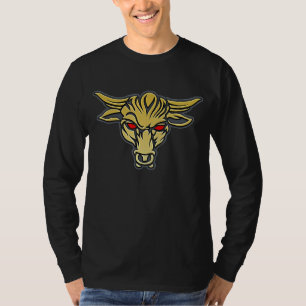 Camiseta Rock Brahma Bull Tattoo American Para Hombres