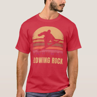 Camiseta Rock Brillante Carolina del Norte Snowboarding NC