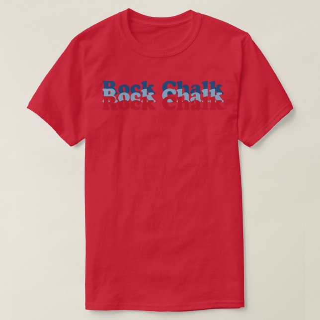 Camiseta Rock Chalk (Diseño del anverso)