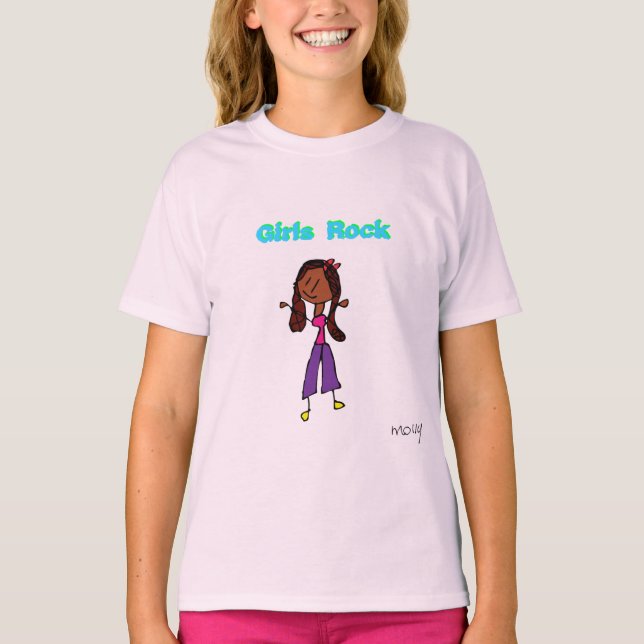 Camiseta Rock chica (Anverso)