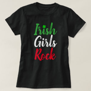 Camiseta Rock Chica irlandés