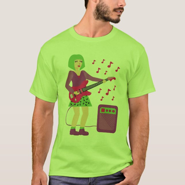 Camiseta Rock Chick (Anverso)