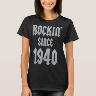 Camiseta Rock clásico de 83 años 1940 83a cumpleaños