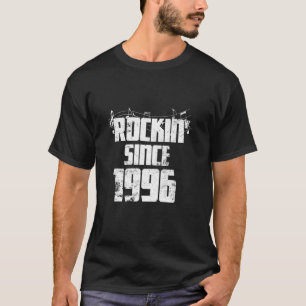Camiseta Rock Clásico de Cumpleaños Desde 1996