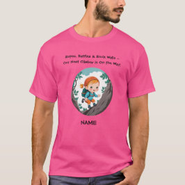 Camiseta Rock Climber Adventure Chica