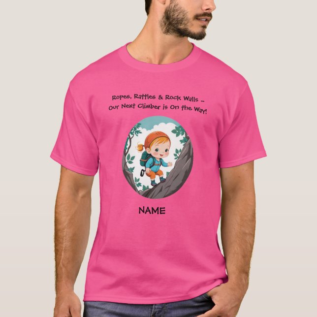 Camiseta Rock Climber Adventure Chica (Anverso)