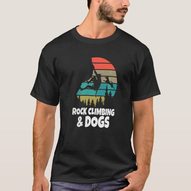 Camiseta Rock Climber Bouldering Mou (Anverso)