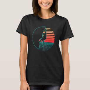 Camiseta Rock Climber Retro Wall Mountain Climbing Boulderi