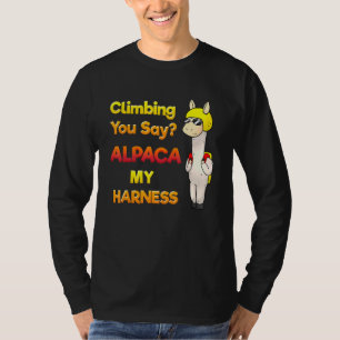 Camiseta Rock Climbing Bouldering Climbing You Say Alpaka M