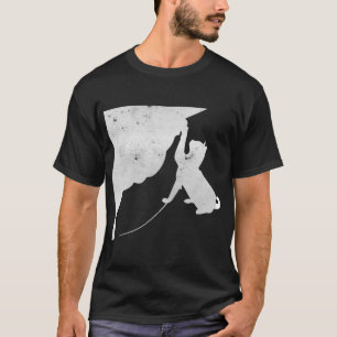 Camiseta Rock Climbing Cat
