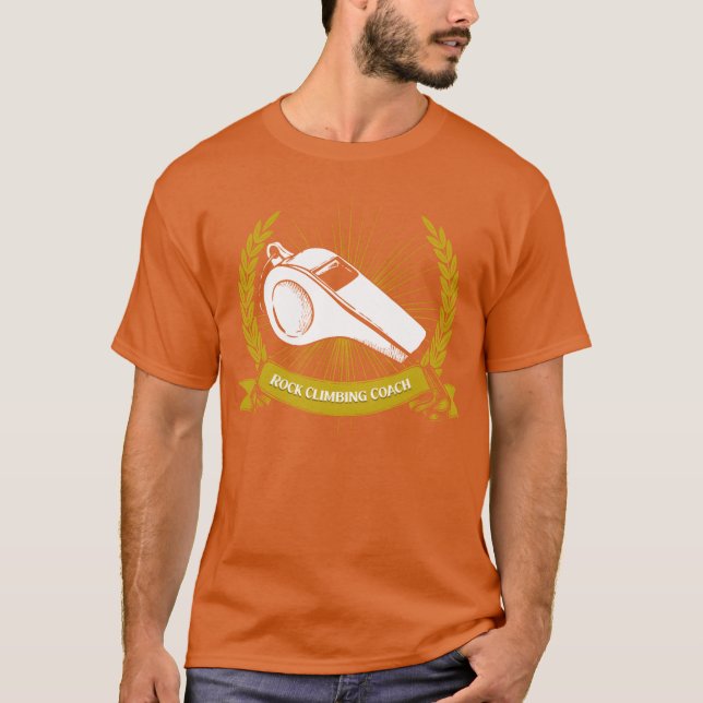 Camiseta Rock Climbing Coach Rock Climber Funny Bouldering  (Anverso)