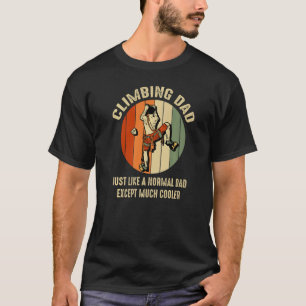 Camiseta Rock Climbing Dad igual que Roc masculino normal