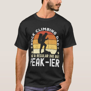Camiseta Rock Climbing Dad like a un papá regular pero pico