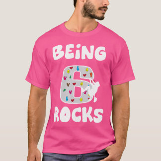 Camiseta Rock Climbing Gracioso Regalo De Cumpleaños De 6 A