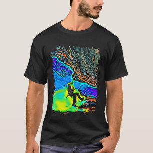 Camiseta Rock Climbing Pop Art