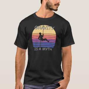 Camiseta Rock Climbing Retro Vintage