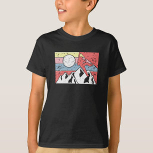 Camiseta Rock Climbing Retro Vintage