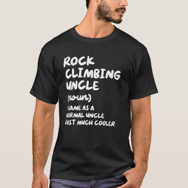 Camiseta Rock Climbing Uncle Definition Sports (Anverso)