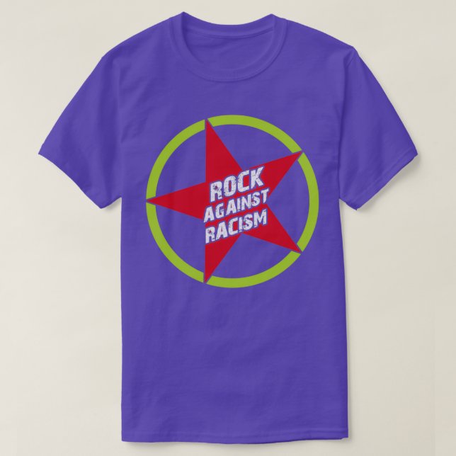 CAMISETA ROCK CONTRA EL RACISMO 2 (Diseño del anverso)