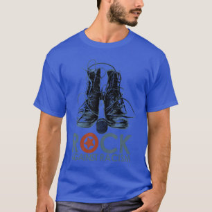 Camiseta Rock Contra el Racismo Botas niño