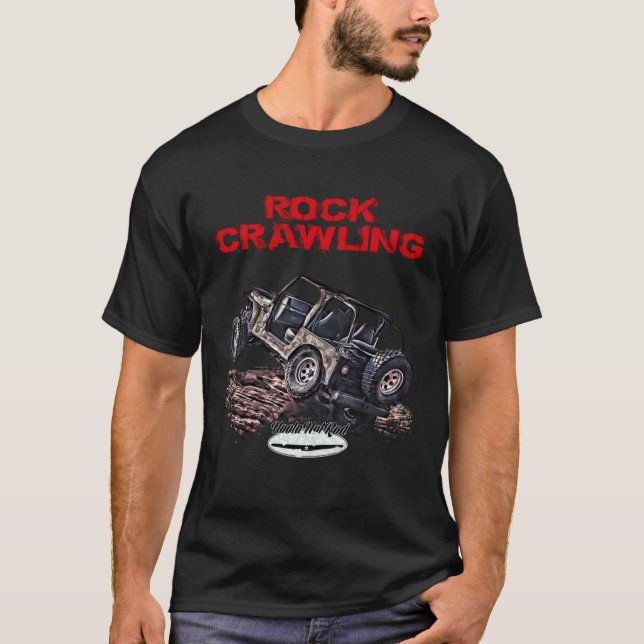Camiseta Rock Crawling Rock crawling Truck Sqare Body Squar (Anverso)
