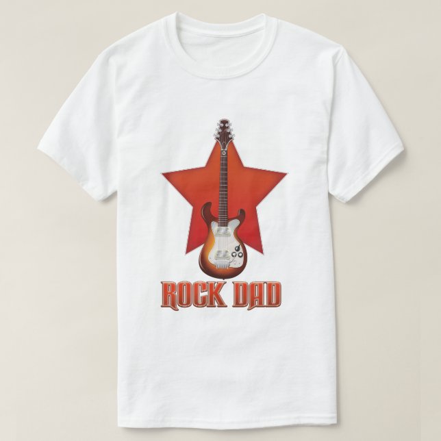 Camiseta Rock DAD (Diseño del anverso)