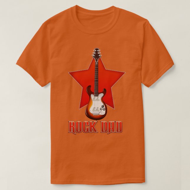 Camiseta Rock DAD (Diseño del anverso)