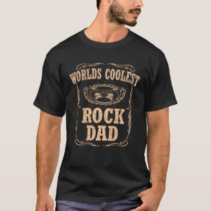 Camiseta Rock Dad Rock and Roll Rock Music Parents