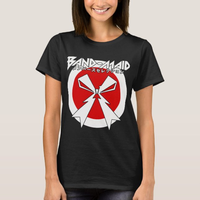 CAMISETA ROCK DE BAND MAID (Anverso)