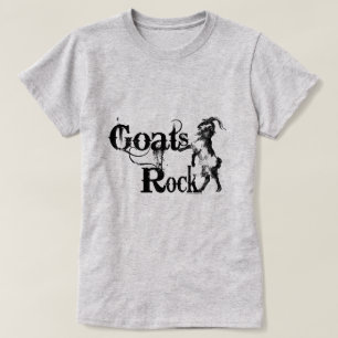 Camiseta ROCK DE CABRAS   por TotallyGoatally™