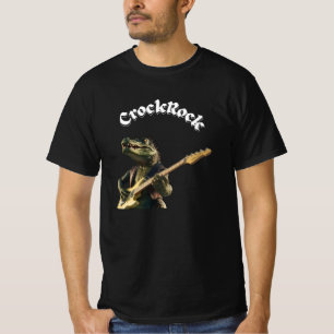 Camiseta Rock de cocodrilo vintage