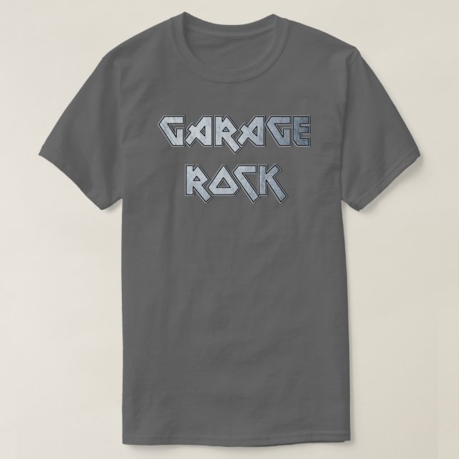 Camiseta Rock de garaje (Diseño del anverso)