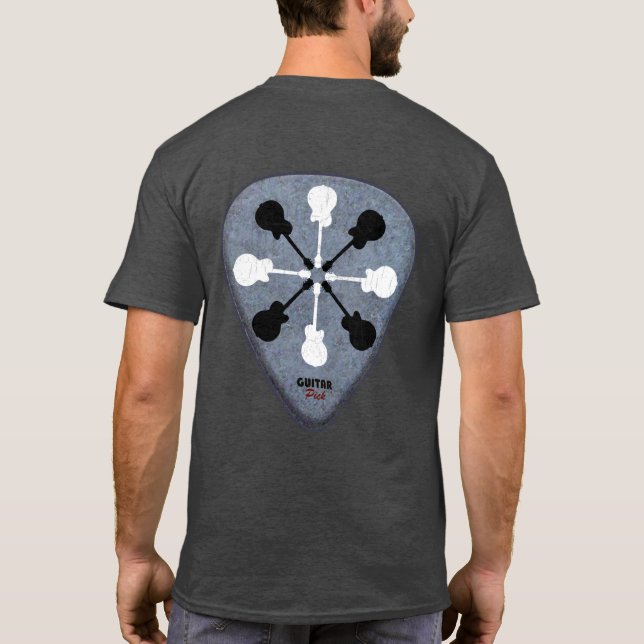 Camiseta Rock de guitarra (Reverso)